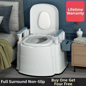 Portable Indoor Bedside Commode