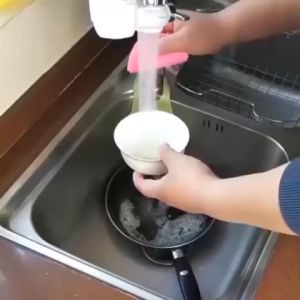 Gratis Ongkir - Spon Silikon Cuci Piring Bulat / Sponge Cuci Piring / Sponge Karet / Spon Anti Kuman