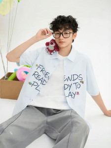 SANFU | Toy Story Collab Short Sleeve Loose Shirt
