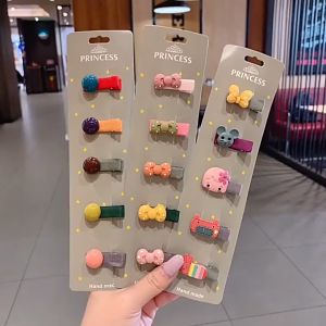 Set Jepit Rambut Karakter Premium Motif Lucu Anak Perempuan Fashion Korea