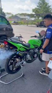 Knalpot Ninja 2tak Stanlis Pres Ninja R/RR/SS Original Winspeed Fullsystem