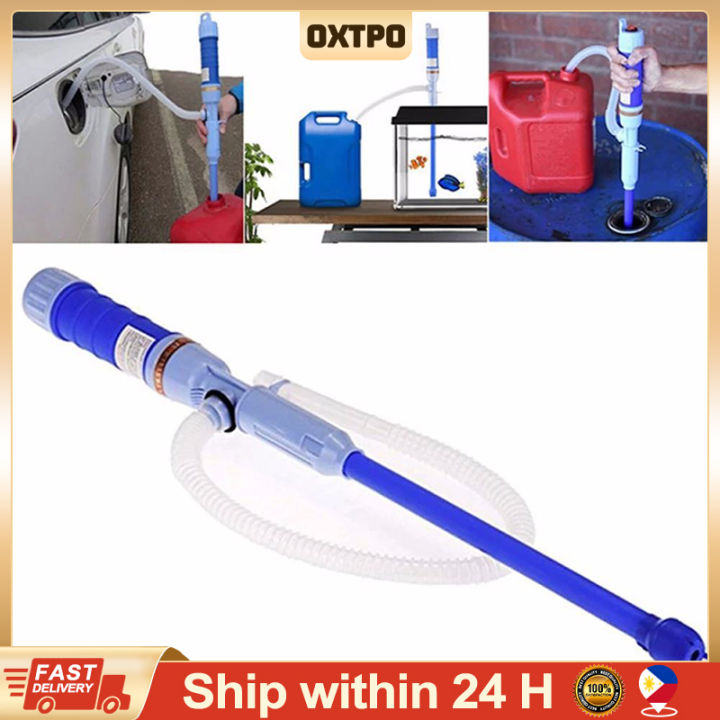 Liquid Oil Transfer Pump Oil Pump Battery Powered Gas Water Bathroom Pond Portable Handheld Pump Tools Portable Car Fuel Tank Sucker Gasoline Diesel Gas Suction Vehicle Fuel Gas Water Oil Fish Tank Pump