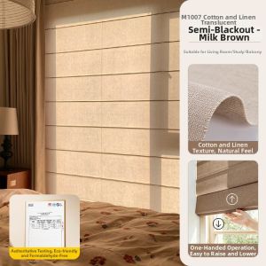 Cordless Sunscreen Roller Blinds