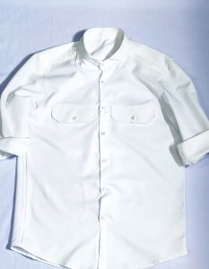 ÁO SƠ MI KATE LỤA MỎNG MỊN TRẮNG