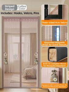 CHEORLIAN | New Magnetic Mosquito Net Door Curtain
