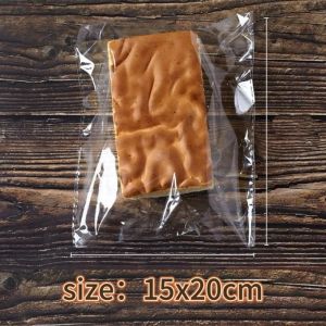 Gift Bags Transparent Candy Baking Buscuit Germ Toast Dim Bread Bag Baking Packaging Party Supplies for Christmas Candy