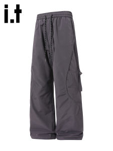 izzue | American Casual Loose Work Pants With Large Pockets