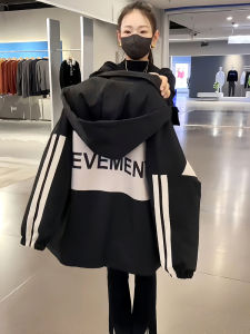 Ultra-Thin Cotton Jacket Womens Autumn Winter New Fashion Thickened Warm Coat Loose Fit Long Sleeve Zipper Closure Hooded