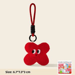 LONGKUI | Cute Plush Keychain Backpack Decor