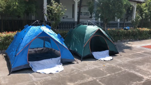 Lều Cắm Trại Tự Bung 2-4 Người Chống Mưa Nắng Dã Ngoại Du Lịch Gia Đình Gấp Gọn Dễ Dựng