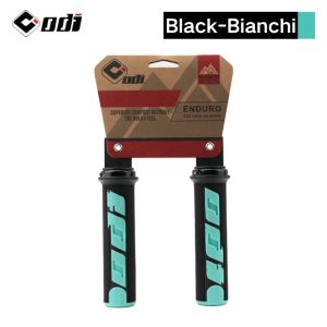 Odi | ODI MTB Bike Grips Lock on Non Slip Bicycle Handlebar Cuffs Shock Absorbing BMX Downhill Cycling Handle Bar Grip Cover Bike Part