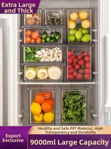AIJIADA | Multipurpose Drawer Refrigerator Organizer