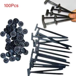 【Local Stock】100pcs Heavy Duty Nylon Cable Ties Self-Locking Zip Ties Universal Buckle for Car Daily Repair - Multipurpose Plastic Tie Tool for Vehicle & Home Use