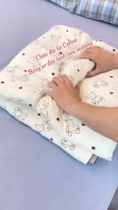 Chăn đũi xơ đậu nành mềm mịn mát kích thước 2mx2m3