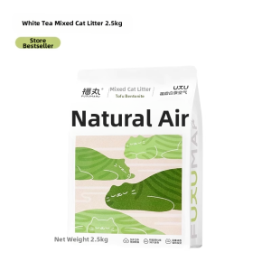 FUKUMARU | tofu litter Dust Control Non-Sticking Odor Eliminating Mixed Tofu Bentonite Cat Litter
