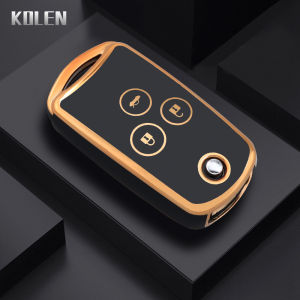 TPU Car Flip Folding Key Case Cover Shell Fob For Honda Civic Accord Jazz CRV HRV CRZ For Acura TL TSX ZDX RSX  Car Accessories