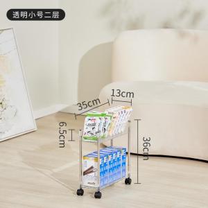 New Multi-Purpose Portable Rotatable Kitchen Living Room Bedroom Gap Storage Rack Stand Vegetable Seasoning Organizer