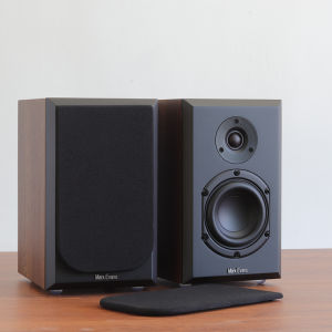 Mark Evans No.4 4-Inch High-Fidelity White Computer Desktop Home Use Passive Bookshelf Speakers Wooden Material 8 Ohm Impedance