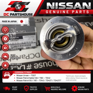 Nissan Genuine Thermostat Suits Urvan TD27 Patrol Safari GQ Y60 76.5°C #21200-58G04