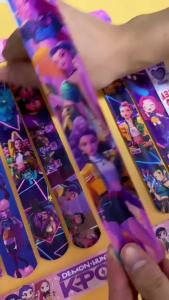 Bandai | Hot Colorful Anime Girl Slap Bracelets Fun Snap Wristband Toys for Kids Birthday Party Classroom Rewards Holiday Gifts