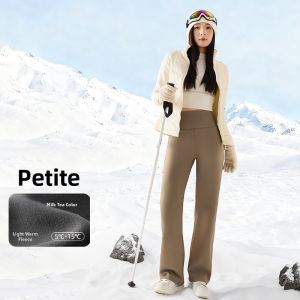 YANSE | Fleece Thermal Warm High Waist Sporty Long Pants For Women Outdoor Running Cycling