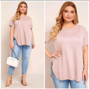 PLUS SIZE ANASTASHIA BLOUSE L-XXL PREMIUM COTTON SPANDEX