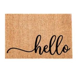 VIKAMA Entrance Doormat Playful Front Door Welcome Mat Outdoor Entryway Rug Kitchen Mat Home Decorative Rug