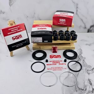 KALIPER KIT RODA DEPAN SOLUNA 1SET KIRI KANAN SAM PART MOBIL