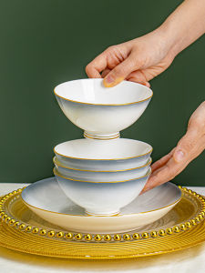 mornenjoy | Luxury Chinese Bone China Dinnerware Set