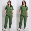 Baju OK / Baju Oka Perawat Wanita Lengan Pendek. 