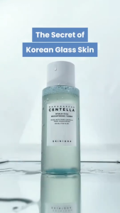SKIN1004 Madagascar Centella Hyalu‑Cica Brightening Toner Cica Brightening Exfoliating Toner Even Tone Hydrate Soothe Barrier Repair 210ml