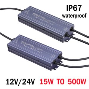 Waterproof AC DC Transformers 220V To 12V 24V Switching Power Supply 200W 300W 400W 500W for Home Lighting Light Strip Dimming