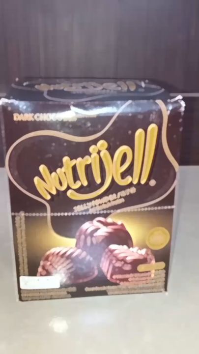 NUTRIJELL / JELLY POWDER DARK  CHOCO / DARK COKELAT 24 GR