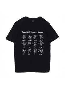 Áo Thun Tay Ngắn Mùa Hè Cho Học Sinh Áo Thun Cotton Thoáng Khí in Hình Học Sinh Nam Và Nữ Thường Ngày Mùa Hè