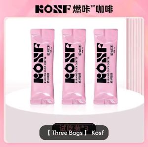Kosf Burning Coffee Solid Beverage Powder Cup Milk Tea Instant