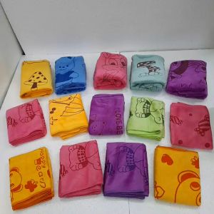 Khăn tắm gội size 35x75 HÌNH THÚ CUTE thấm hút nước không ra màu xu lông (dùng được cho trẻ và sơ sinh)