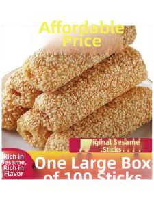 Peanut Butter Filled Sesame Snack Rice Crisps