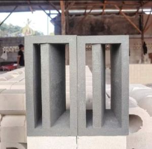 Roster beton motif nako 20x10x10cm / varian warna abu putih teracota / hiasan dinding dekorasi rumah