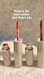 Review: Lipcream Soft Matte Lipstick 7 gr dari Charmseeker 2in1 Ombre