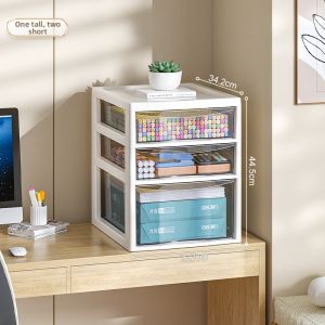 Under-Desk File Storage Cabinet 4 Layers