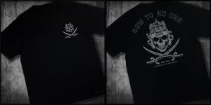 Bandai | DEVGRU Special Forces SEAL Team 6 Tactical Army Fans Tough Guy Printing Summer New Brothers Cotton T-Shirt Crew Neck Loose Top