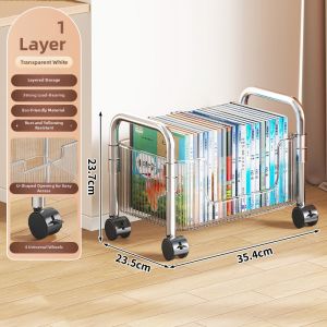 MUGG | Desk Under Storage Shelf with Multilevel Organization Mobile Drawer