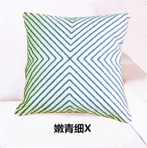 American Style Luxury Pure Cotton Embroidery Pillow Cover without Core Square Nordic Style Sofa Cushion Living Room Pillows