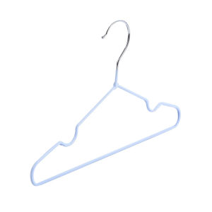 Metal Adult Children With Non-slip Notch Coat Hanger Coat Hanger Thick Household Traceless Simple Coat HangerUniversal Box