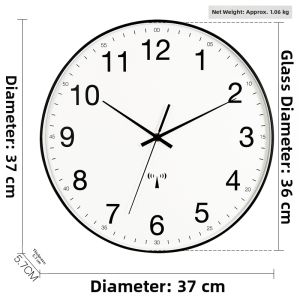 Hense | Creative Automatic Time-setting Quiet Wall Clock