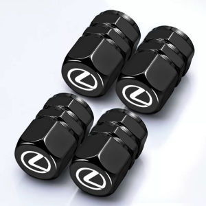 4Pcs Car Wheel Valve Air Core Cap Auto Tire Accessories For Lexus RX300 IS200 IS250 ES350 Ct200h UX250h NX300h RX350 LX570 LS460