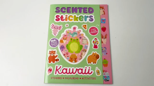 Scented Stickers Kawaii Activity Book to Colour Fun Activities & Mazes For Kids