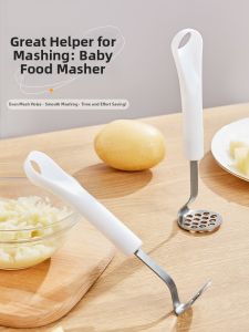 Infant Food Grade Stainless Steel Potato Masher
