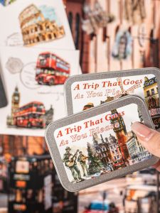 Retro Style Iron Box Packaged PET Stickers for DIY Handmade Basic Decorative Material Versatile Cutting Dies Creative Supplies