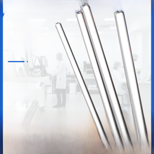Borosilicate Glass Stirring Rods Solid Teaching Lab Glassware High Boron Silicon Laboratory Stirring Rods Funneling Dispersing Tools